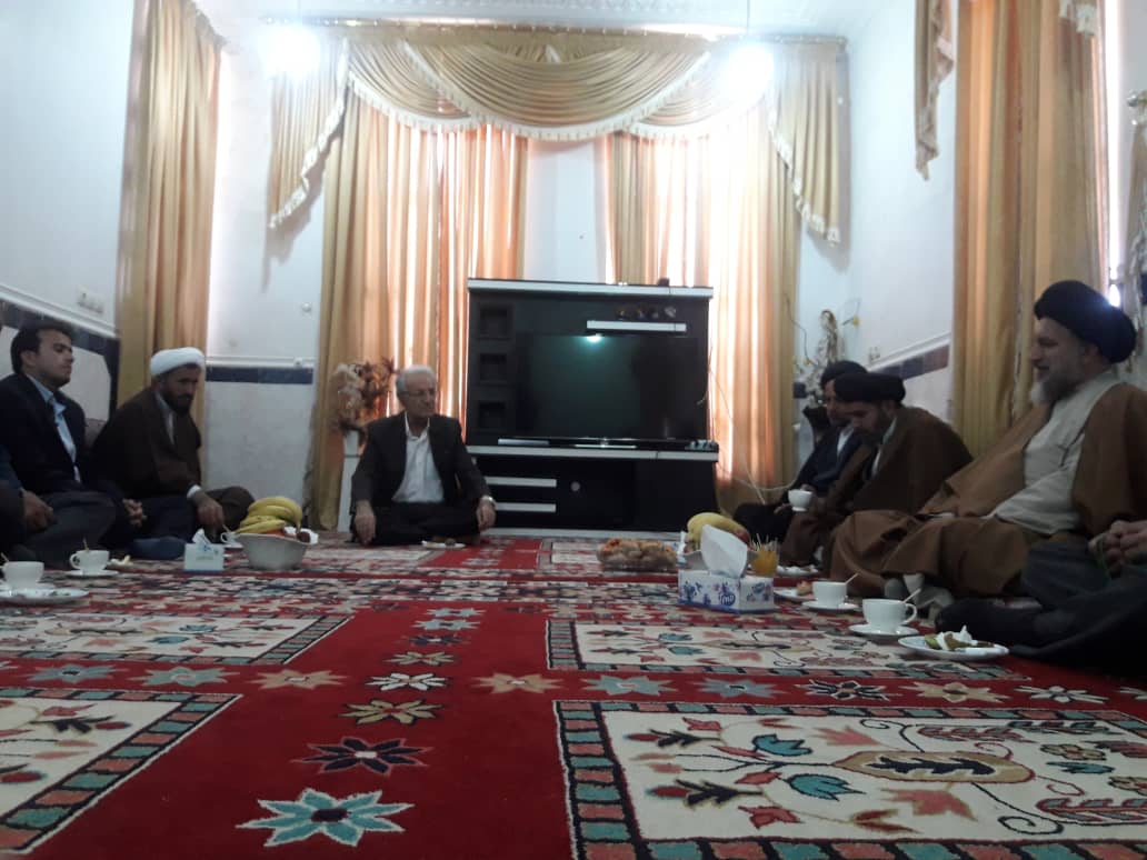 دیدار آیت الله ملک حسینی با دکتر سید قادر لاهوتی/گزارش تصویری